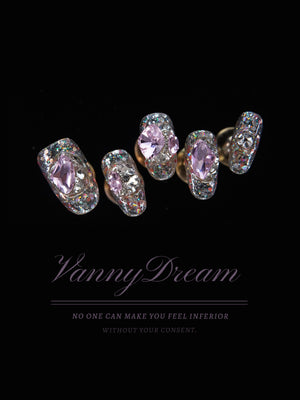 Sparkling Gemstone Wearable Nails - VannyDream Collection
