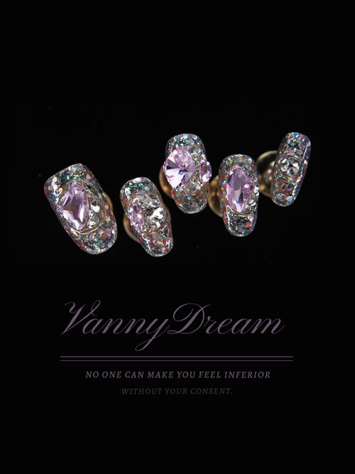 Sparkling Gemstone Wearable Nails - VannyDream Collection